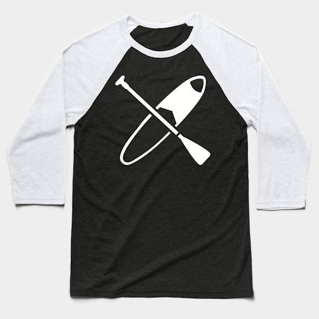 Stand up paddling Baseball T-Shirt by Designzz